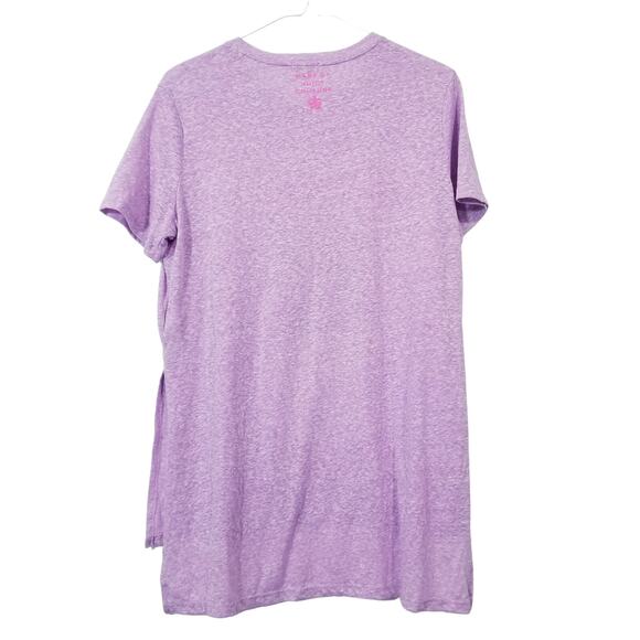 Juicy Couture Sequins Pineapple High Low T-shirts - Picture 2 of 10